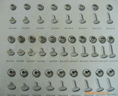 雙面撞釘、空心鉚釘及帳篷配件價格信息詳解